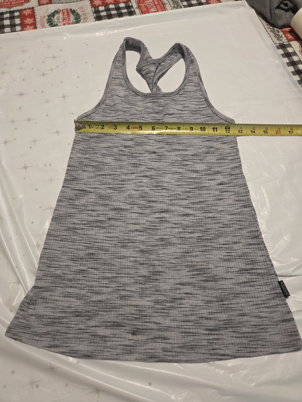 Gray Racerback Tank Top and Black Racerback Tank Athletic Hiking Workout Running